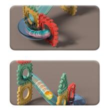 WOOPIE Magnetic Construction Blocks 3D Educational Set Marble Run 68 pcs