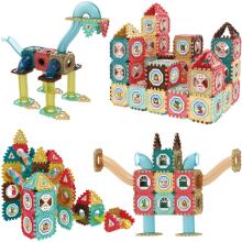 WOOPIE Magnetic Construction Blocks 3D Educational Set Marble Run 128pcs