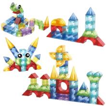 WOOPIE Magnetic Construction Blocks 3D Cubes Educational Set 63 pcs