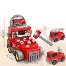 WOOPIE Dexterity Game Hit the Mole Fire Truck with Accessories
