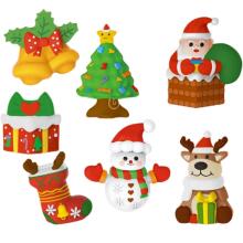 WOOPIE Creative Set with Paints DIY Make Plaster Casts Figurines and Paint - Christmas Set