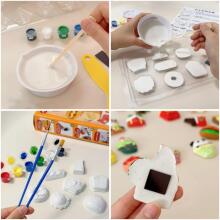 WOOPIE Creative Set with Paints DIY Make Plaster Casts Figurines and Paint - Christmas Set