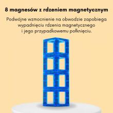 WOOPIE Magnetic Building Blocks Learning Letters 70 Pieces