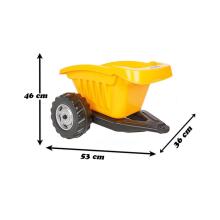 WOOPIE ACTIVE TRAILER Yellow 35 kg