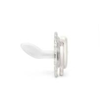 Mini Baby Soother&Soother Star Grey Art.257597 Silicone pacifier and holder 0-6 months.
