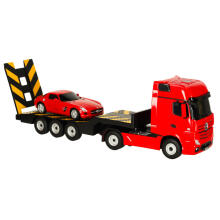 Ikonka Art.KX3530 RC auto 1:26 Mercedes-Benz Actros sarkans