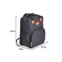 Mini Baby Diaper Bag Liana  Art.257777 Black backpack for stroller