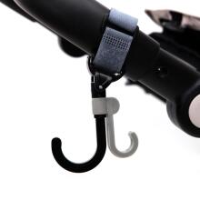 Mini Baby Stroller Hookey Art.1606 Black  Universal stroller hooks Hookey