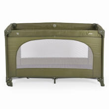 Mini Baby Travel Bed Uno Art.257786 Green Travel cot
