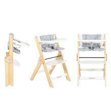 Mini Baby Wooden Chair Art.257795 Caramel Koka barošanas krēsls