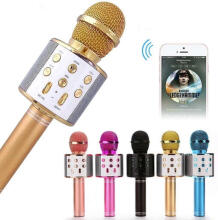 Microfone Art. WS-858 Karaoke mikrofons - skaļrunis