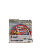SET 3 PCS ELASTIC STRAP WITH SAFETY HOOK BUNGEE SET 