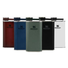 Blašķe The Easy-Fill Wide Mouth Flask 0.23L shiny white