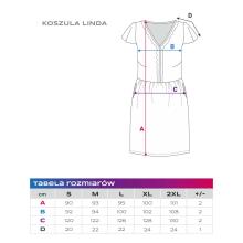 EWA 978602 LINDA Рубашка для беременных с сердечками Бежевый XXL