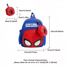 Children School Backpack Spiderman Art.258550 Backpack