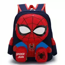 Children School Backpack Spiderman Art.258560 Blue Backpack
