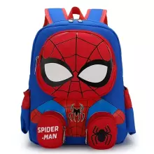 Children School Backpack Spiderman Art.258561 Dark Blue Backpack
