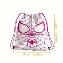 Kids Sport Bag Spiderman Art.258567 Сумка для игрушек и спортивных принадлежностей  (мешочек для спорта)