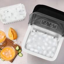 Kostkarka uz ledus mājas mašīna ledus kubiņiem 12 kg 100W IDEAL