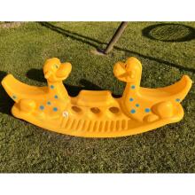 WOOPIE Multi-Person Dino Rocker Balance Swing Yellow