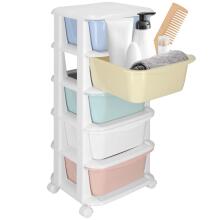 Springos HA0213 Mobile Cabinet on Wheels with 5 Drawers