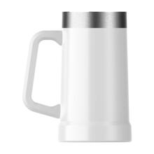Beer mug The Big Grip Beer Stein 0.7L glossy white