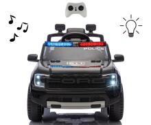 MILLY MALLY 6487 Akumulatora transportlīdzeklis Ford Ranger Policija Melns