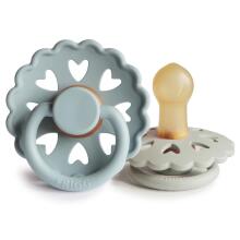 Frigg Fairytale Round Latex Art.100162 The Princess and the Pea/Thumbelina Pacifier (nipple) made of 100% natural rubber 6-18 months (2 pcs.)