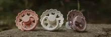Frigg Fairytale Round Silicone Art.100147 The Princess and the Pea/Thumbelina Pacifier (nipple) made of 100% natural rubber 0-6 months (2 pcs.)
