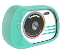 KIDYWOLF waterproof digital camera, mint, KIDYCAM-CY