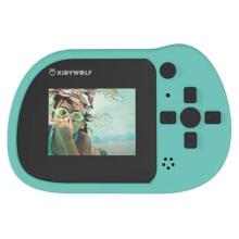 KIDYWOLF waterproof digital camera, mint, KIDYCAM-CY