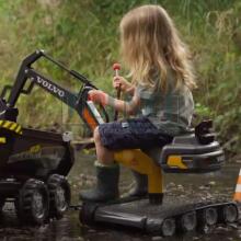 Volvo Mobile 360 Degree Excavator Art.25951 Artikulētais ekskavators Volvo ar rotējošu kabīni un kausu