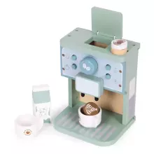 ECOTOYS Деревянная кофемашина для детей набор баристы