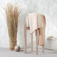 1648/01 MERINO WOOL BLANKET LIGHT BEIGE