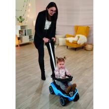 BIG Push Rod for Bobby Car Ride-Ons with Backrest and Safety Features