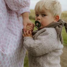Frigg Little Viking Round Latex Art.10527 Holger  Pacifier (nipple) made of 100% natural rubber 0-6 months (1 pcs.)
