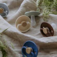 Frigg Little Viking Round Latex Art.10511 Harald  Pacifier (nipple) made of 100% natural rubber 0-6 months (1 pcs.)