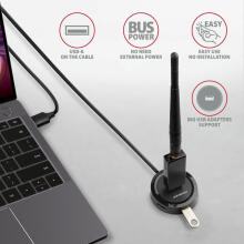 HUE-P1AL centrmezgls, 4 USB 3.2 Gen 1, ROUND, mikro USB, 1,2 m USB-A kabelis