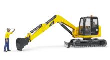 BRUDER CAT Mini Excavator, 02466