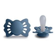 Frigg Lucky Symmetrical Silicone Pacifier  Art.10233 Silky Satin Pacifier (nipple) made of 100% natural rubber 6-18 months (1 pcs.)