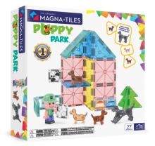 MAGNA-TILES magnet constructor set Puppy Park, 27 pcs