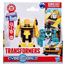 TRANSFORMERS Cyberworld Figure Armored Cyber Changers, 10cm