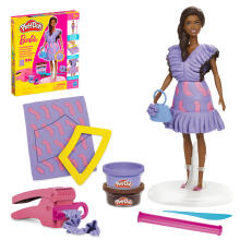 PLAY-DOH BARBIE игровой набор Барби Модница в оборках