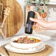 Salter BW12958EU7 Clarence Electric Salt &amp; Pepper Mill Black