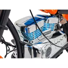 Motorcycle Chopper Warrior Art.260377 Orange Powerful 12v kids ride on/moto