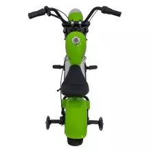 Motorcycle Chopper Warrior Art.260379 Green Powerful 12v kids ride on/moto