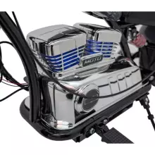 Motorcycle Chopper Warrior Art.260380 Grey Powerful 12v kids ride on/moto
