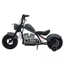 Motorcycle Chopper Warrior Art.260380 Grey Powerful 12v kids ride on/moto