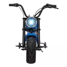 Motorcycle Chopper Warrior Art.260381 Blue Powerful 12v kids ride on/moto