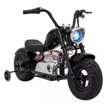 Motorcycle Chopper Warrior Art.260382 Black Powerful 12v kids ride on/moto